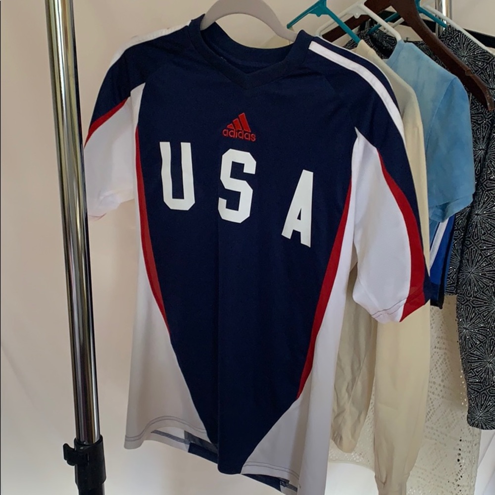 Adidas Team USA soccer Jersey